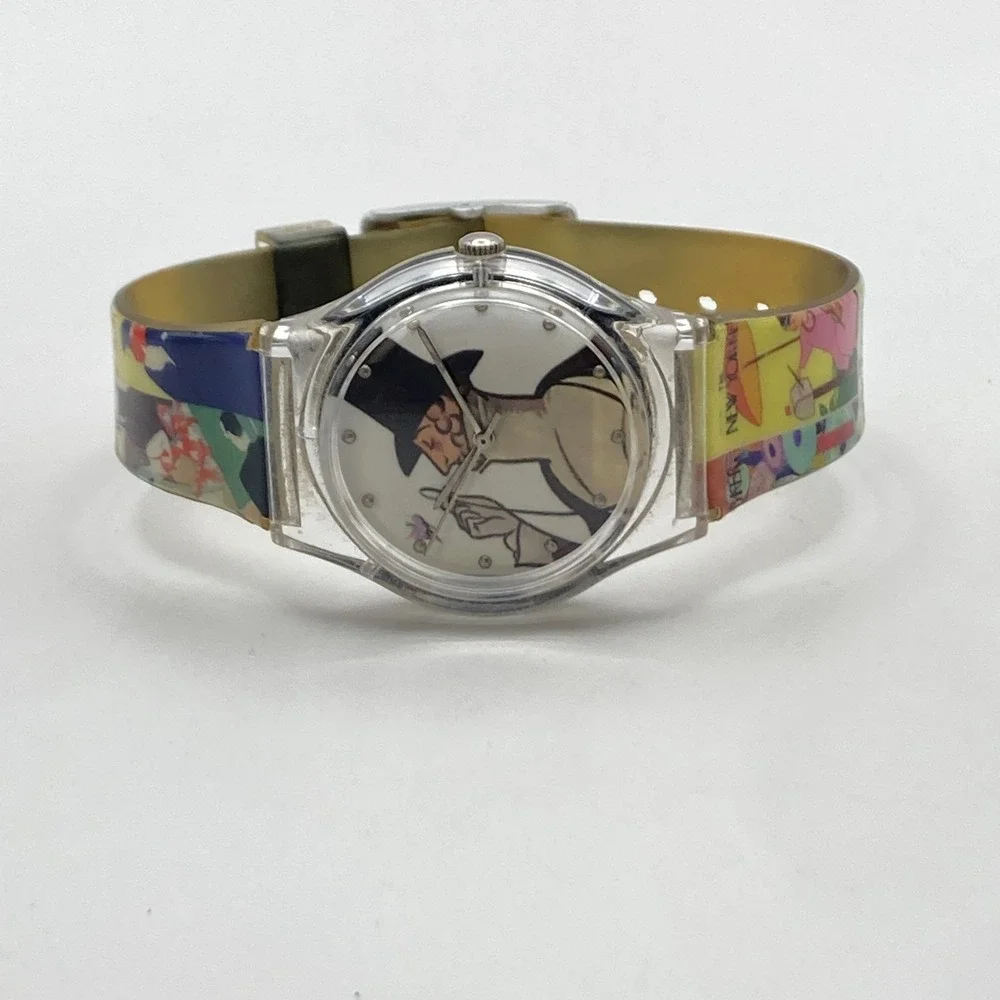 New Yorker Magazine Watch Eustace Tilley Unisex 34mm KJK New York New Battery 9